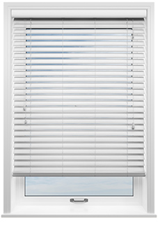 Ecowood, Supreme White Fine Grain - Venetian Blind